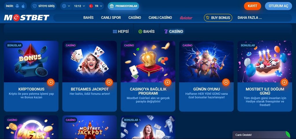 Mostbet Gambling Enterprise: Tam Oyunçular İcmal